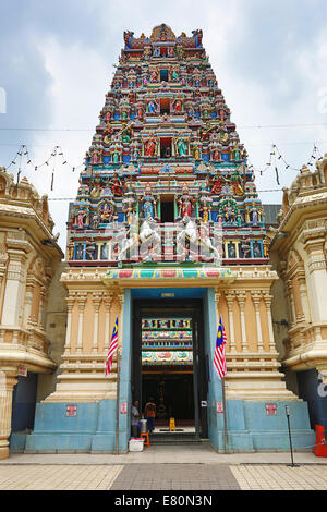 Sri Mahamariamman Hindu-Tempel in Kuala Lumpur, Malaysia Stockfoto