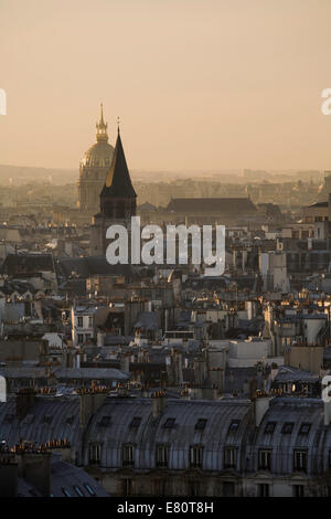 Frankreich, Paris, Saint Germain des Prés Kirche, Hotel des Invalides, Stockfoto