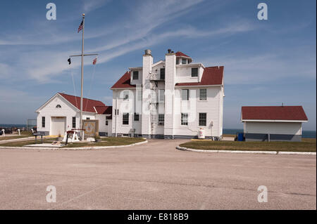 US Department of Home Security Coast Guard Station Point Judith, Rhode Island Stockfoto