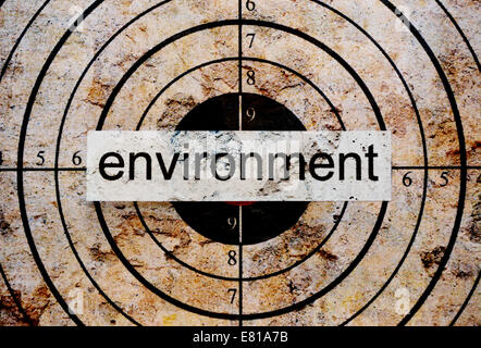 Umwelt-Ziel Stockfoto