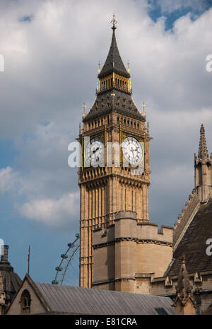 Big Ben, Elizabeth Turm, Palast von Westminster, London, UK Stockfoto