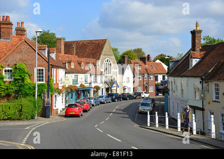 Bridge Street, Hungerford, Berkshire, England, Großbritannien Stockfoto
