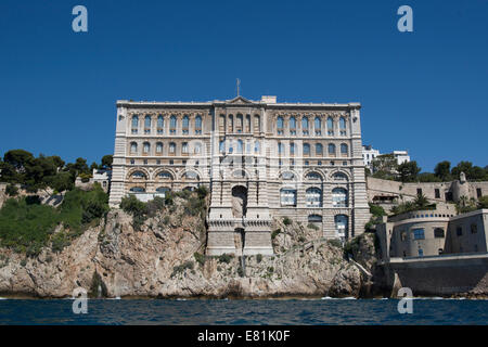 Ozeanografische Museum in Monaco, Monaco Ville, Monaco Stockfoto