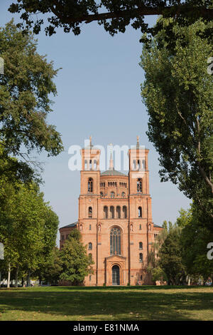 St. Thomas Church, Mariannenplatz Platz, Berlin, Deutschland Stockfoto