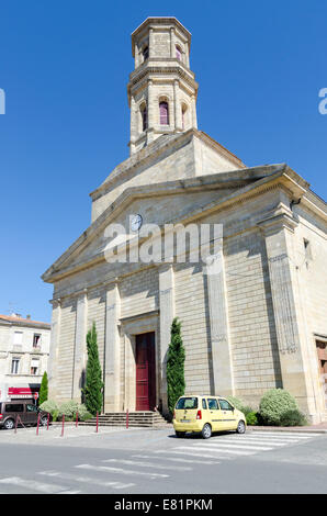 Eglise Saint Martin de Pauillac, St.-Martins-Kirche in der Medoc Stadt Pauillac Stockfoto