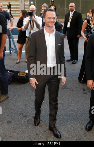 NEW YORK-SEP 26: Schauspieler Neil Patrick Harris besucht die Weltpremiere von "Gone Girl" auf dem 52. New York Film Festival in der Alice Tully Hall am 26. September 2014 in New York City. Stockfoto