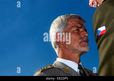 Petr Pavel Tschechische Republik ehemaliger General Stockfoto