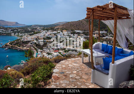 Panteli Bay, Leros, Dodekanes Griechenland. Stockfoto