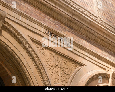 Haupteingang, Carnegie Hall, New York Stockfoto