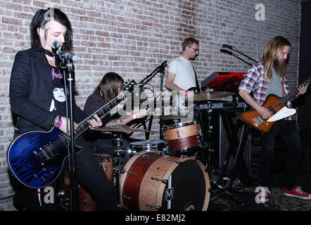 9. jährliche Musik spart lebt Kick-Off Party im Park Showroom Featuring statt: Gäste wo: Los Angeles, California, Vereinigte Staaten von Amerika bei: 23. März 2014 Stockfoto