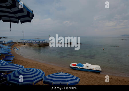 Stürmisches Wetter in Castiglioncello-Toskana Stockfoto