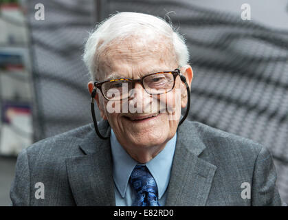 Harry Leslie Smith-Arbeits- und NHS Unterstützer und Autor von "Harrys letztes Gefecht" Stockfoto