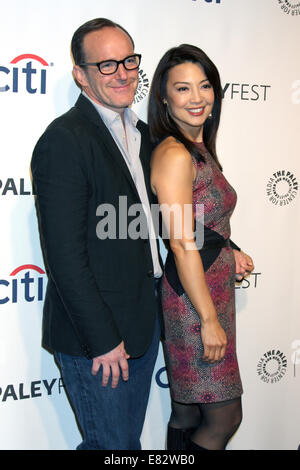 PaleyFEST 2014 Agenten des Schildes mit: Clark Gregg, Ming-Na Wen wo: Los Angeles, California, Vereinigte Staaten von Amerika bei: 23. März 2014 Stockfoto