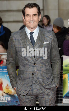 'Muppets Most Wanted' U.K premiere beim Curzon Mayfair - Ankünfte Featuring: Ty Burrell wo: London, Vereinigtes Königreich bei: 24. März 2014 Stockfoto