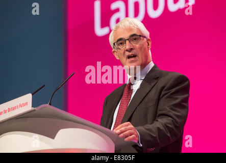 Alistair Darling-MP für Edinburgh Südwesten und Führer der besser "zusammen" Kampagne in Schottland Stockfoto