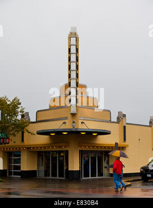 Funland-Entertainment-Center am Broadway Street am Meer Oregon USA Stockfoto