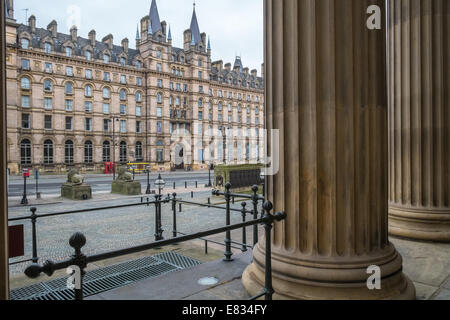 North Western Hall Objekt angesehen von St Georges Hall, Lime Street, Liverpool, Merseyside UK Stockfoto