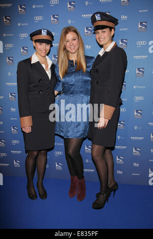 TV Screening der britischen Drama-Serie Mister Selfridge bei Karstadt Bahnhofplatz Featuring: Nina Eichinger Where: München, Deutschland: 26. März 2014 Stockfoto