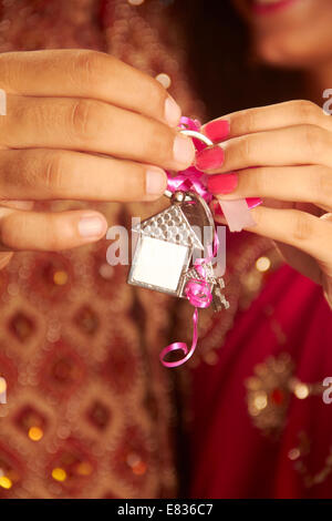 indische Diwali Festival Geschenk Stockfoto