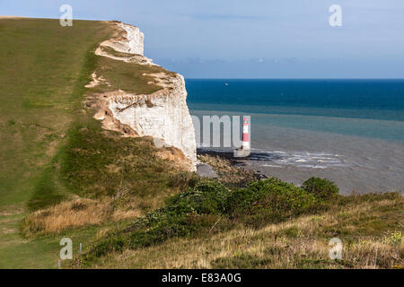 Beachy Head Leuchtturm am Nachmittag Stockfoto