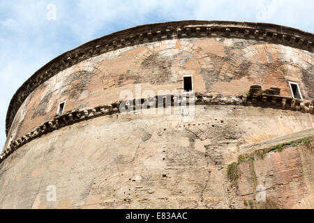 Pantheon in Rom. Eines der wichtigsten Wahrzeichen in Europa. Stockfoto