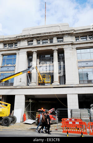 Die Co-op-Altbau in London Road Brighton wird umgebaut und verwandelte sich in Studentenwohnheim Stockfoto