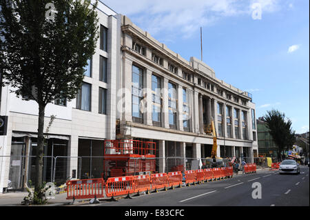 Die Co-op-Altbau in London Road Brighton wird umgebaut und verwandelte sich in Studentenwohnheim Stockfoto