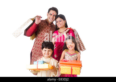 indische Diwali Festival Geschenk einkaufen Stockfoto