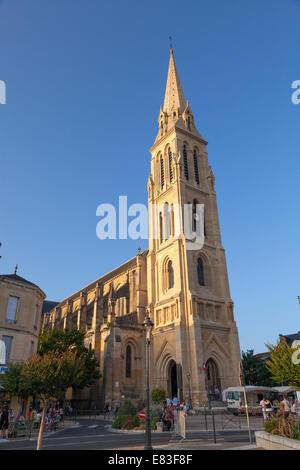 Presbytère de Notre-Dame-Kirche in Bergerac. Stockfoto