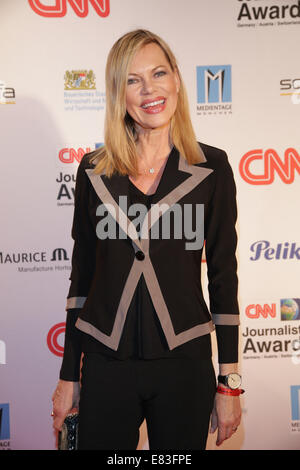 CNN Journalist Award im Künstlerhaus statt bin Lenbachplatz.  Mitwirkende: Nina Ruge Where: München wenn: 27. März 2014 Stockfoto