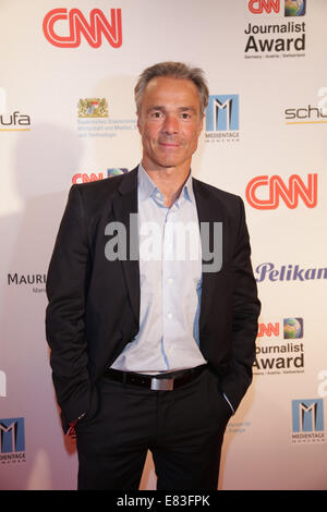 CNN Journalist Award im Künstlerhaus statt bin Lenbachplatz.  Mitwirkende: Hannes Jaenicke wo: München wenn: 27. März 2014 Stockfoto