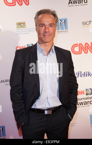 CNN Journalist Award im Künstlerhaus statt bin Lenbachplatz.  Mitwirkende: Hannes Jaenicke wo: München wenn: 27. März 2014 Stockfoto