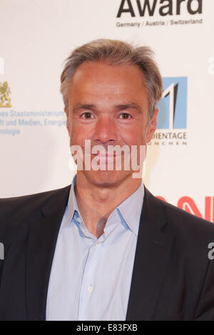 CNN Journalist Award im Künstlerhaus statt bin Lenbachplatz.  Mitwirkende: Hannes Jaenicke wo: München wenn: 27. März 2014 Stockfoto