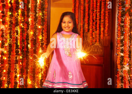 indische Diwali Festival Stockfoto