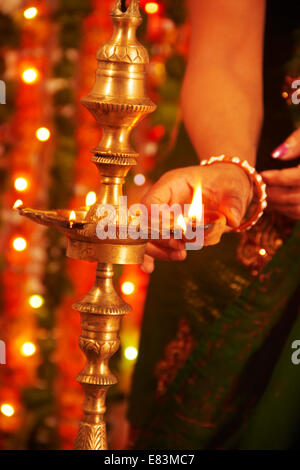 indische Diwali Festival Stockfoto