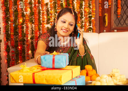 indische Diwali Festival Stockfoto