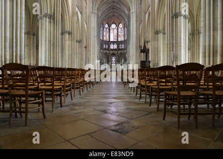 St. Pierre und St. Pauls Kathedrale in Troyes, Frankreich Stockfoto