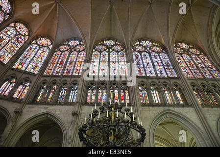 St. Pierre und St. Pauls Kathedrale in Troyes, Frankreich Stockfoto