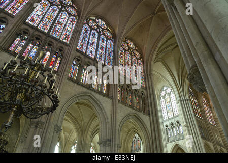 St. Pierre und St. Pauls Kathedrale in Troyes, Frankreich Stockfoto