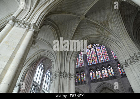 St. Pierre und St. Pauls Kathedrale in Troyes, Frankreich Stockfoto