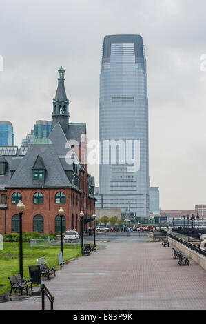 Central Railroad Terminal, Liberty State Park in Jersey City, New Jersey, USA Stockfoto