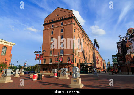 Oriole Park in Camden Yards, Baltimore, Maryland, USA Stockfoto