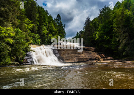 Triple fällt, im Dupont State Forest, North Carolina. Stockfoto