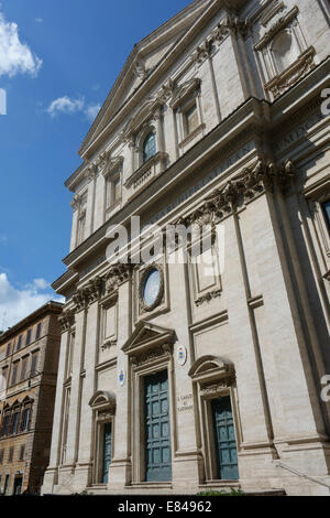 San Carlo Ai Catinari Piazza Benedetto Cairoli Rom Italien Stockfoto