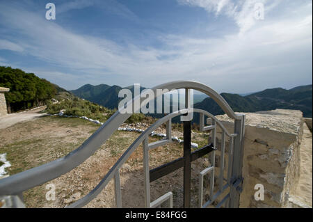 in den Bergen am Fluss Acheron in Epirus in Griechenland Stockfoto