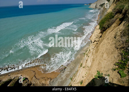 Kap Drastis im Nordwesten auf der Insel Korfu in Griechenland Stockfoto