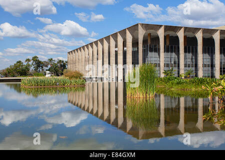 Itamaraty Palace, Brasilia, Distrito Federal, Brasilien Stockfoto