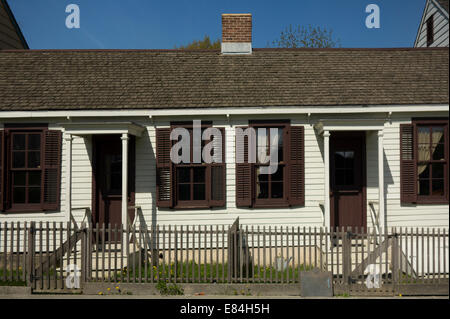 Weeksville Heritage Center in Brooklyn New York Stockfoto