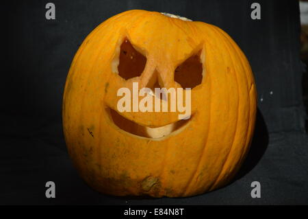 Halloween Kürbis, ist Halloween ist eine jährliche Feier beobachtet Ina Nummer des Landes in eine 31. Oktober Vorabend Stockfoto