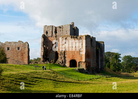 Brougham Castle, in der Nähe von Penrith, Cumbria, England UK Stockfoto